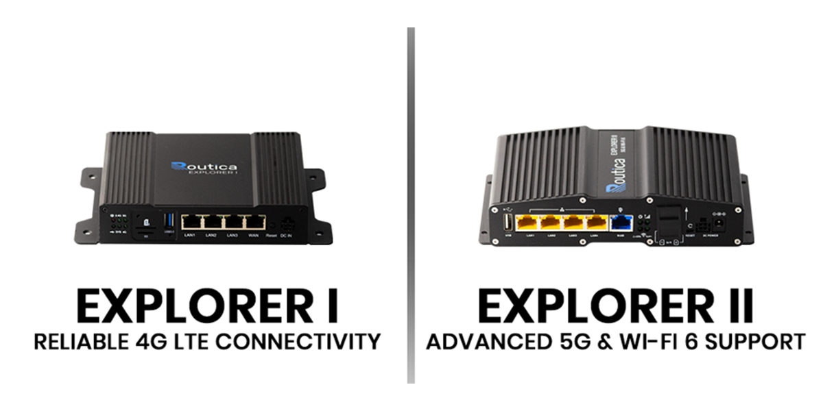 Comparing Routica Explorer I and II routers to find the best connectivity solutions for modern RV travel.